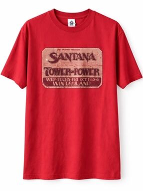 Vintage T Graphic Shirt- Santana Tower Of Power